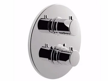 SURF - F8212 - 2 hole thermostatic shower tap with plate by Rubinetteria Giulini - view 2
